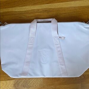 Victoria's Secret blush pink Tote with Logo